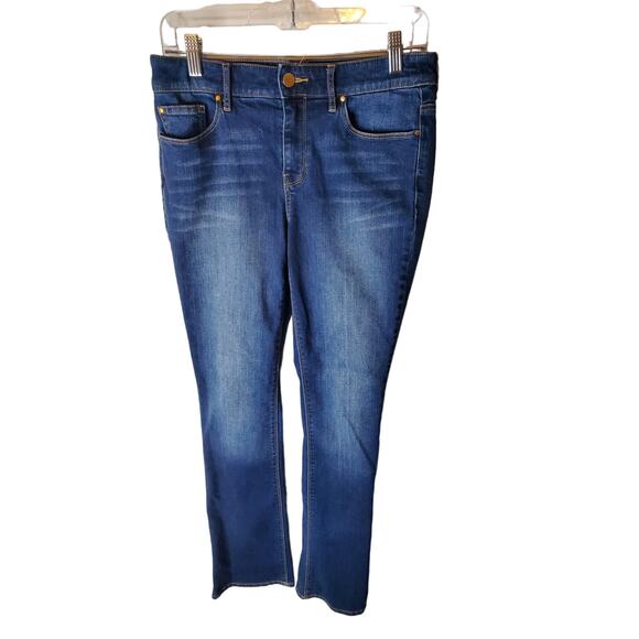 Chico's Platinum Denim Jeans, Size 2 - Picture 1 of 6